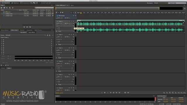 Adobe Audition Metronome Tutorial (How to Change the Tempo) смотреть онлайн