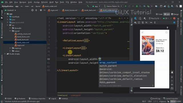 Ebook App UI Design Part - 5 | Android UI Design Tutorial | UiUX Tutorial смотреть онлайн