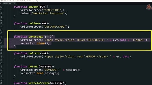 Crear WebSockets de lado del Cliente y del Servidor смотреть онлайн