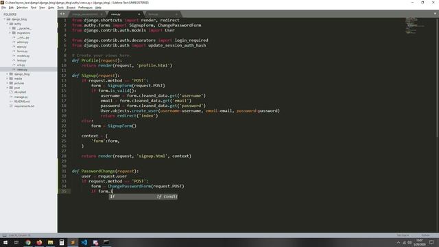 Django 3.0 Tutorial articles | Authentication | password reset смотреть онлайн