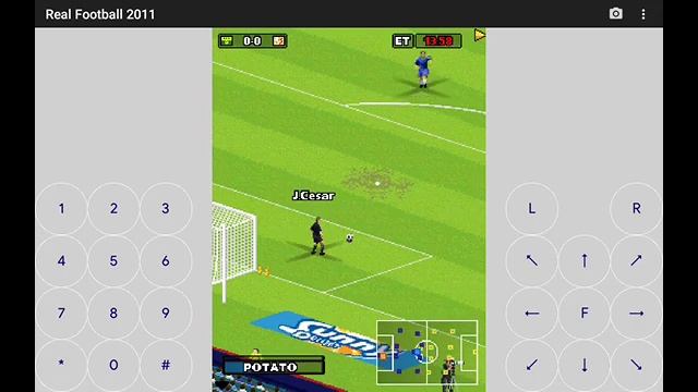 Real Football 2011 - Java Games. смотреть онлайн