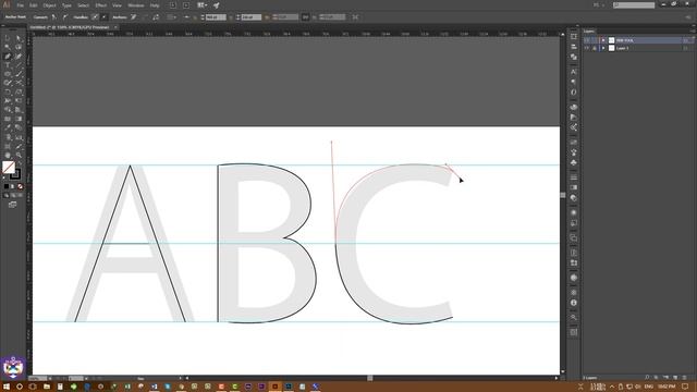 How to blend text and vector art in adobe illustrator Adobe Illustrator CC 2017 Tutorial смотреть онлайн