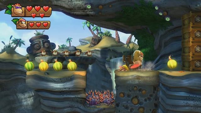 Donkey Kong Tropical Freeze Part 35 4.5 Sea Stack Attack смотреть онлайн