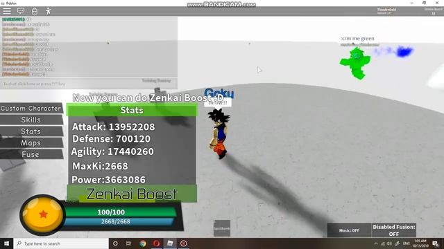Goku Ultra instinct born with...Roblox[Dragon Ball Hyper Blood⭐] смотреть онлайн