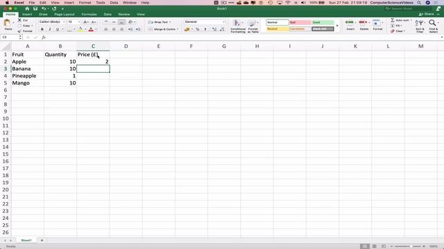 How to INSERT a Table Using Microsoft Excel On a Mac - Basic Tutorial | New смотреть онлайн