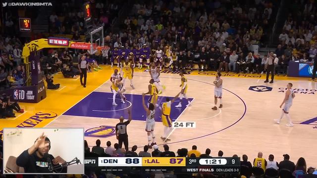Pro Basketball Player Reacts To LAKERS vs NUGGETS Game 4 Highlights | WE GOT SWEPT! I'M SICKKK!!!! смотреть онлайн