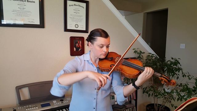 2018-2019 TMEA violin Rode Caprice 22 at Half Tempo смотреть онлайн