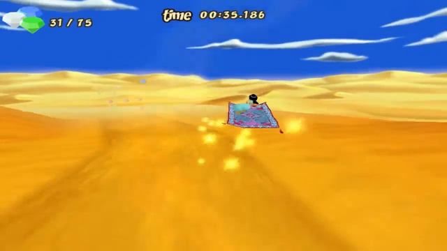 Aladdins Magic Carpet Racing GamePlay HD + Download! смотреть онлайн