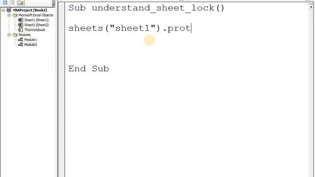 Protect and UnProtect Sheets using VBA - Excel VBA VIDEO Credit -CTCI TRAINING INSTITUTE смотреть онлайн