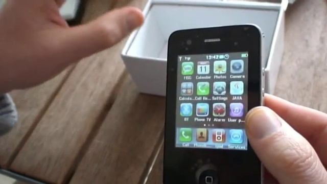 H109 comme un mini iPhone 4G 2 SIM java tv смотреть онлайн