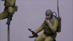 Советские Десантники Афганистан ZVEZDA 1/35 часть 5