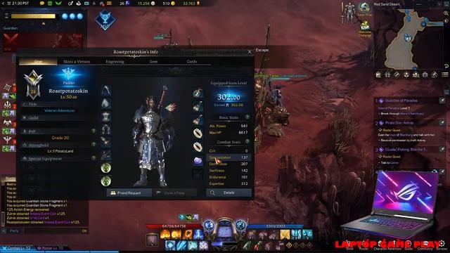 Lost Ark Guardian Raid Gameplay Nvidia 3070 Game Play On A Laptop смотреть онлайн