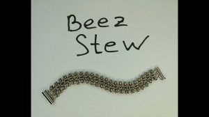 Кольчужное плетение Beez Stew, отличное плетение для браслетов и чокеров.