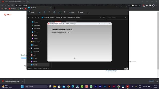 Download & Install Adobe Acrobat Reader on Windows 11 смотреть онлайн