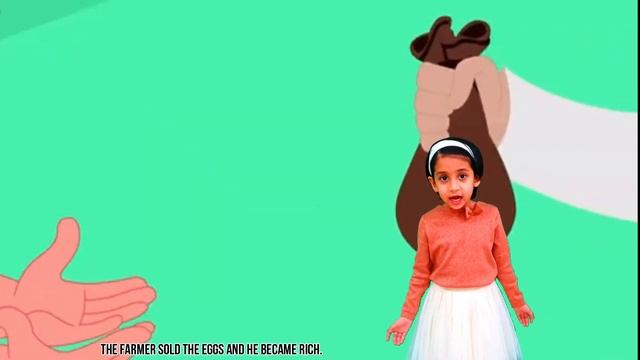 The Goose That Laid The Golden Egg | Short Stories for Kids | Aesop's fables in English смотреть онлайн