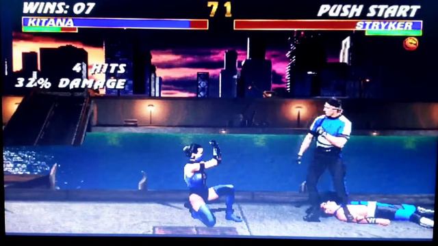 Ultimate Mortal Kombat 3 - Kitana Playthrough смотреть онлайн