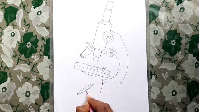 How to draw Microscope for Biology Practical / BIOLOGY 12 - Basic Microscope / Drawing of Microscop смотреть онлайн