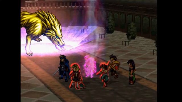 SUIKODEN II HARDCORE MODE BOSS FIGHT || Golden Wolf смотреть онлайн