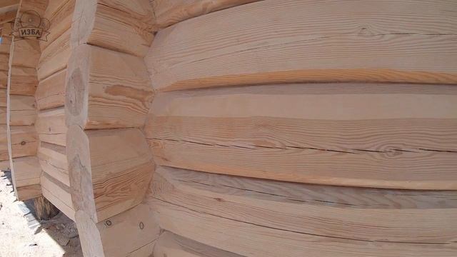 Продаём готовый сруб из лафета в комплектации "под усадку". Преимущества норвежской рубки. смотреть онлайн