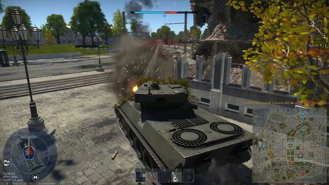 БЫСТРЫЙ ОБЗОР LORRAINE 40t | 1.99 War Thunder смотреть онлайн