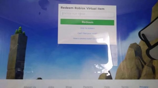How to redeem your roblox toy code