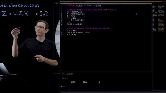 Randomized SVD Code [Matlab] смотреть онлайн