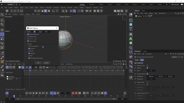 How To Bake Your Animation Using Cinema 4D 2023  @MaxonVFX