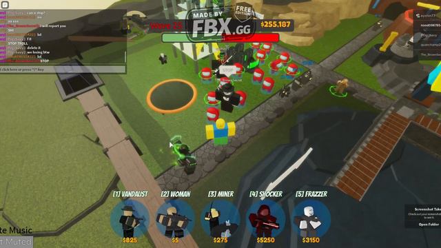 trolling with woman tower (roblox:zombie madness) смотреть онлайн