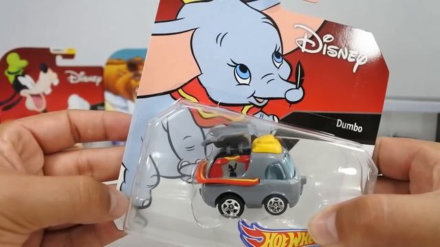 Hot Wheels Character Cars Series 3 - Coleccion Disney, Dumbo, Moana, Nemo смотреть онлайн