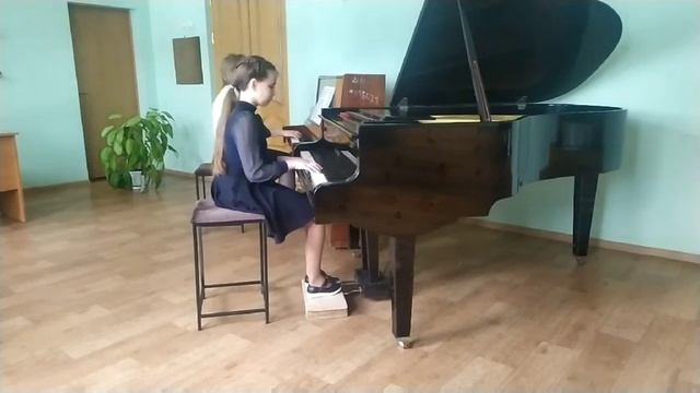 Гурецкая Анна, 12 лет, фортепиано W.Donaldson "Holiday" (Каникулы) смотреть онлайн