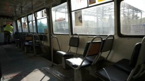 Трамвай 71-605 (КТМ-5М3)-140. Покатушки по Бийску. / A trip by tram KTM-5.