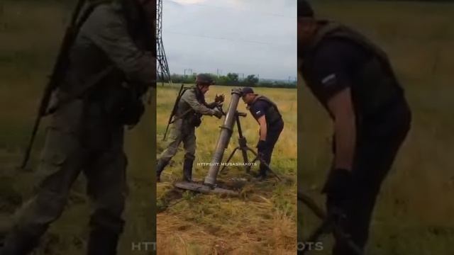 Кадры работы российских минометчиков на Балаклейском направлении.. Быстро, модно, молодежно. смотреть онлайн