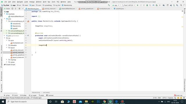 Set visibility of Imageview , textview visible or invisible in android studios смотреть онлайн