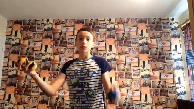 Tutorial - 3 ball juggling tennis pattern смотреть онлайн
