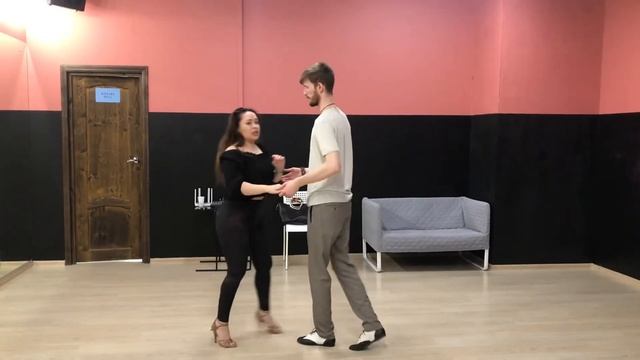 Александр Фасолько и Елена Серова. Студия танца «Астра». Salsa смотреть онлайн