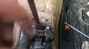 Снятие ручки кпп на Москвич 412