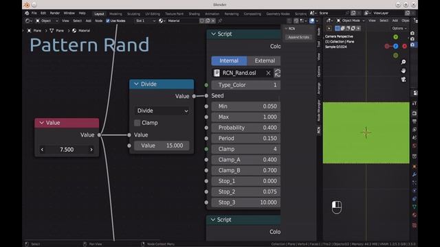 Random Color Node. Add-on for Blender. смотреть онлайн