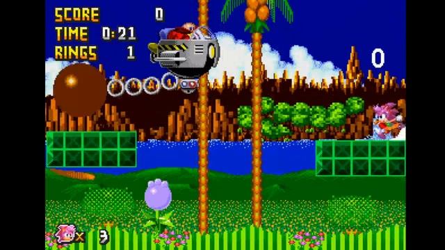 Sonic Prototypes 1 | Egg Mobile-H (Green Hill Zone Boss) | Boss Test смотреть онлайн