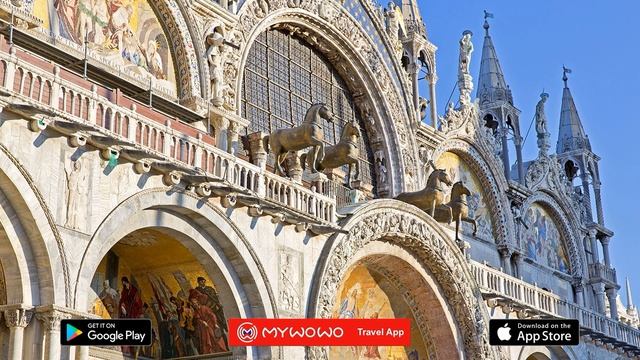 Сан–Марко – Базилика – Квадрига – Венеция – Аудиогид – MyWoWo Travel App смотреть онлайн