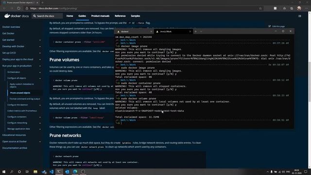 How to prune docker containers? ? смотреть онлайн