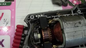 Визуальный осмотр . Подключения проводов к кнопке  дрели ИНТЕРСКОЛ