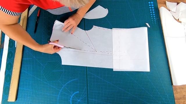 Урок 62. Выкройка основа для верхней одежды. Сто Шагов Портного.mp4 смотреть онлайн