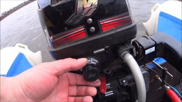 Как заводить лодочный мотор