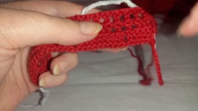 УЗОР КРЮЧКОМ ГУСИНЫЕ ЛАПКИ