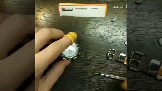 Замена ремешка на часах Tissot смотреть онлайн