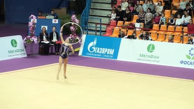 Яна Кудрявцева, обруч, Художественная гимнастика смотреть онлайн