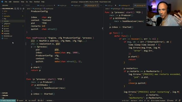 LIVE Dev Of The Blazingly Fast Actor Engine In Golang смотреть онлайн