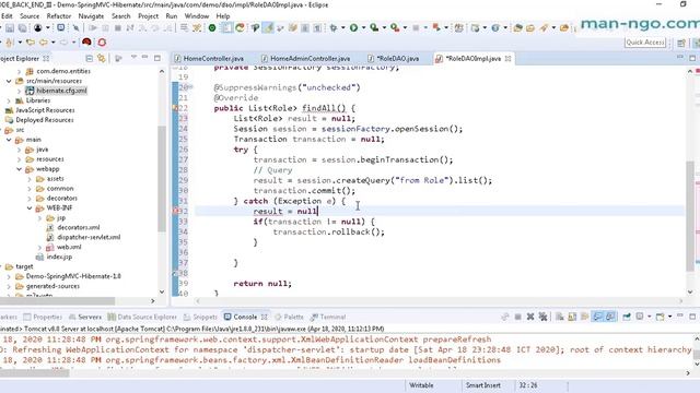 Hướng Dẫn Connect MySQL With Hibernate In Spring MVC - Part 2 смотреть онлайн