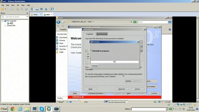 9 Uninstall oracle смотреть онлайн