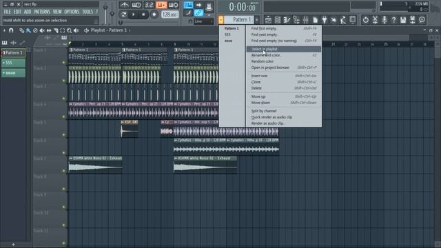 02. Главная панель Fl Studio 12. Часть 1.